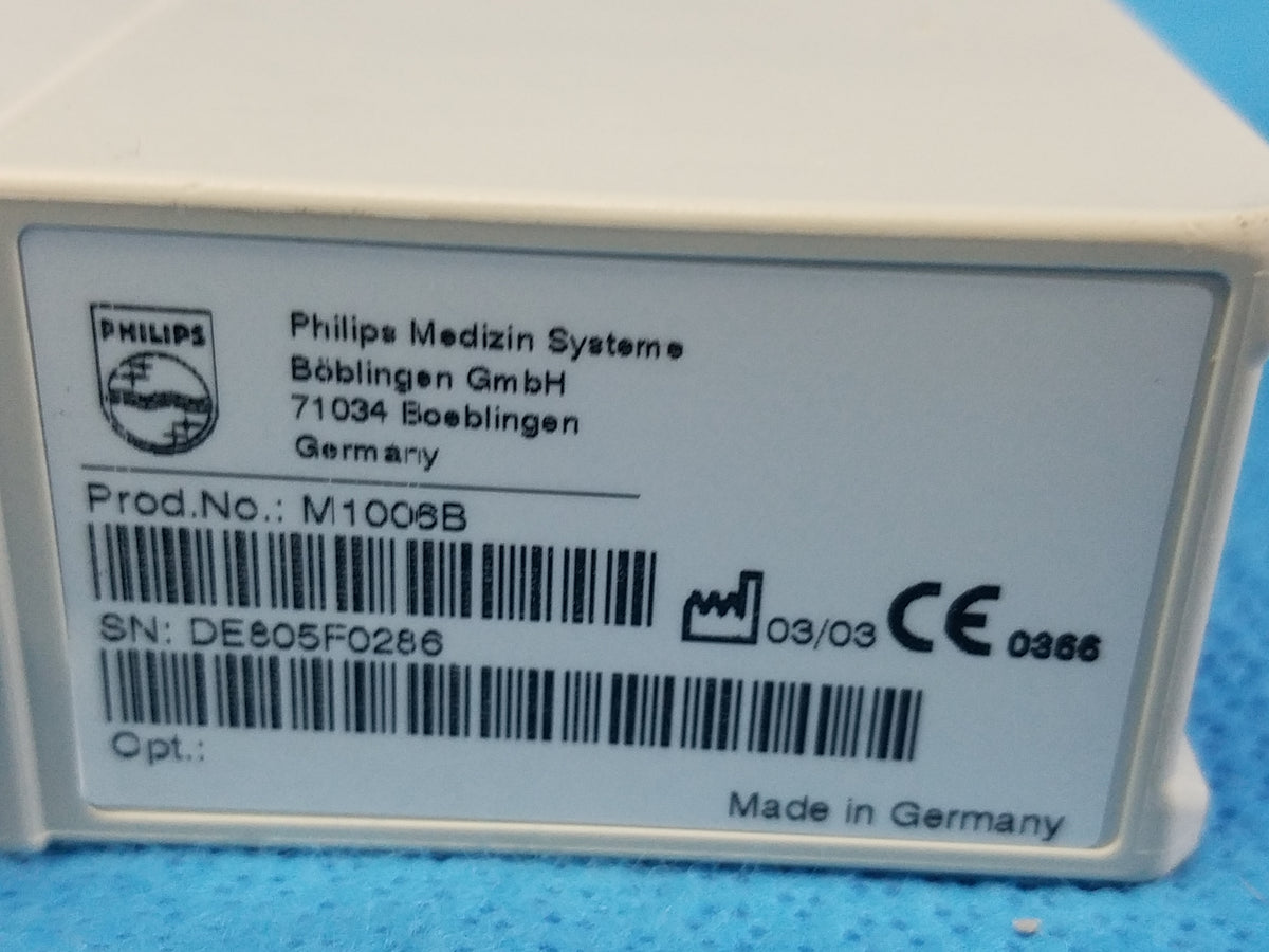 Lot of 2 Philips M1029A Temperature Module & M1006B Press Invasive Pressure Module