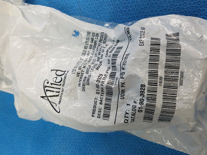 Lot of 3 Allied HealthCare 01-90-3928 Hydrophobic Bacteria Filters
