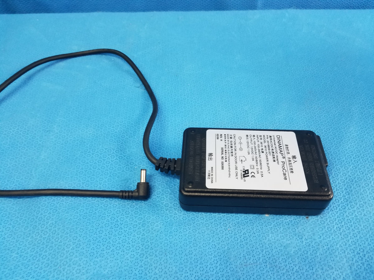 Dinamap Procare 3610 Power Supply Universal AC/DC Adapter P/N 2018859-001
