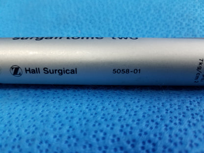 Hall Surgical 5058-01 Surgairtome Two Pneumatic Surgical Handpiece With Case & Pneumatic Hose