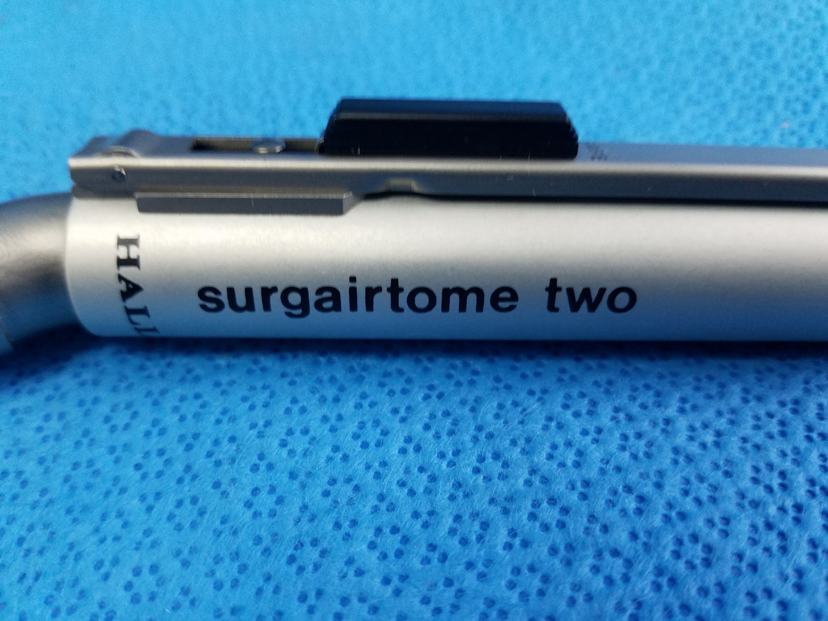 Hall Surgical 5058-01 Surgairtome Two Pneumatic Surgical Handpiece With Case & Pneumatic Hose