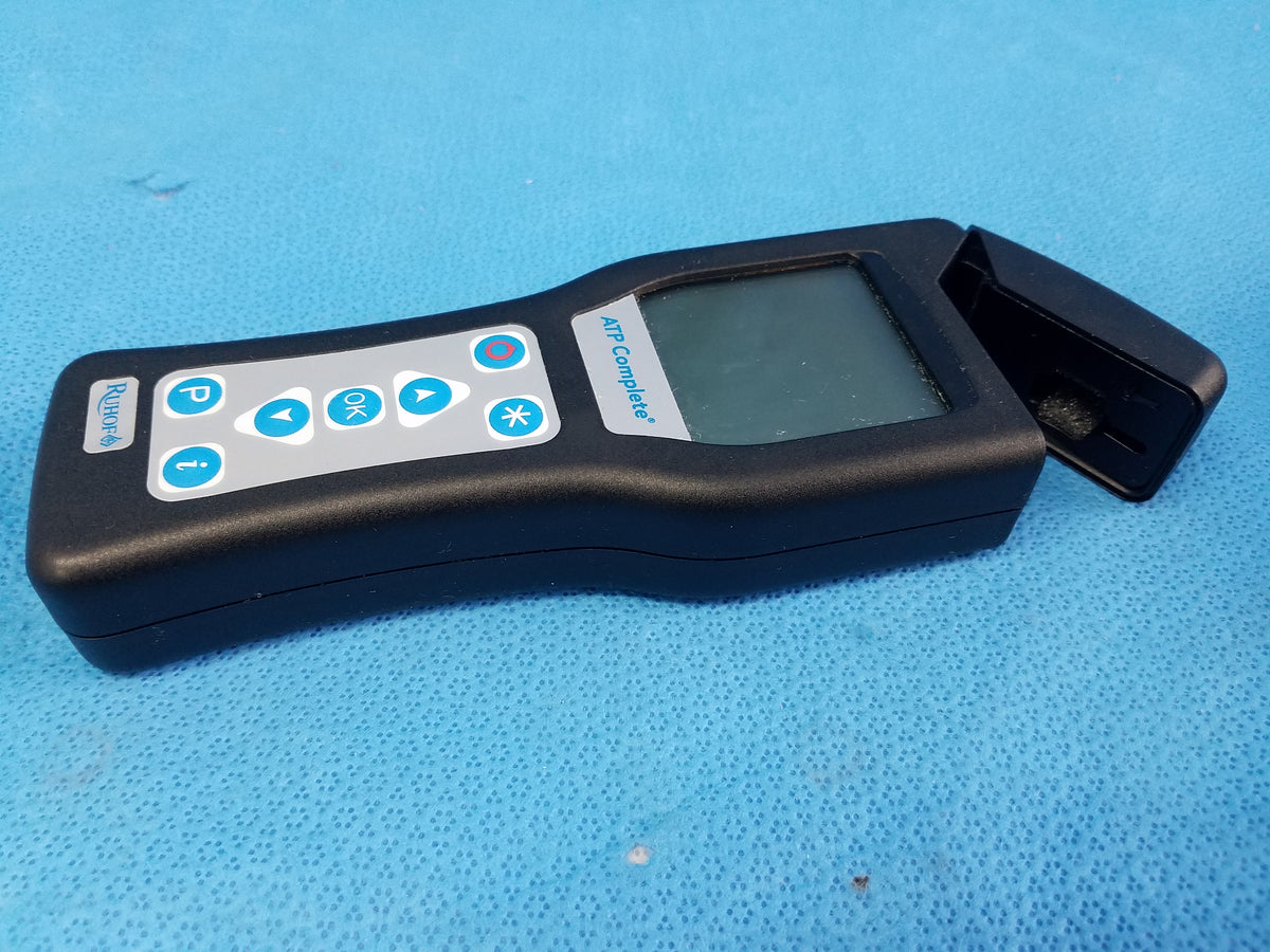 Ruhof ATP Complete Handheld Luminometer Contamination Monitor Analyzer With Case & Cable