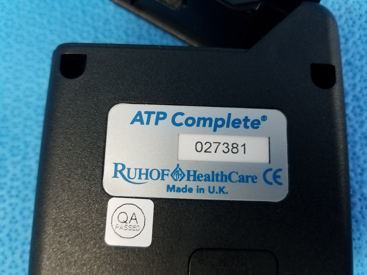 Ruhof ATP Complete Handheld Luminometer Contamination Monitor Analyzer With Case & Cable