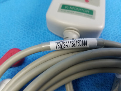 K-Monitor 5-Lead Main ECG Cable 12-Pin Connector Patient Monitor Wire