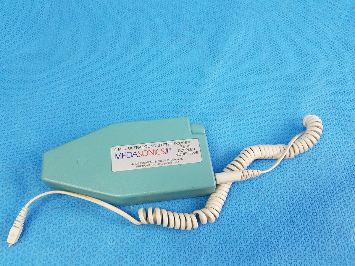Medasonics FP3B Fetal Doppler 2MHz Ultrasound Stethoscope