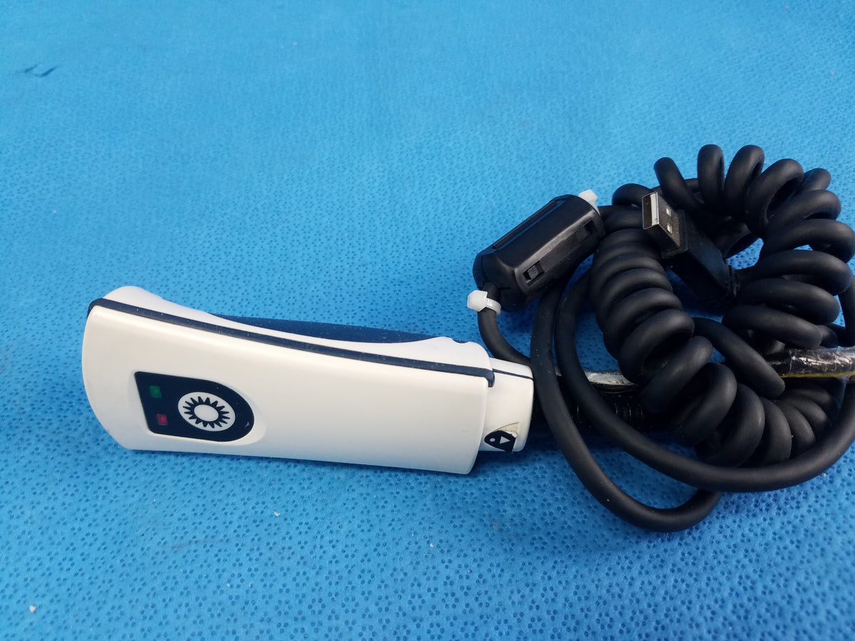Medical Grade 2D Handheld Barcode Scanner With Coiled USB Cable