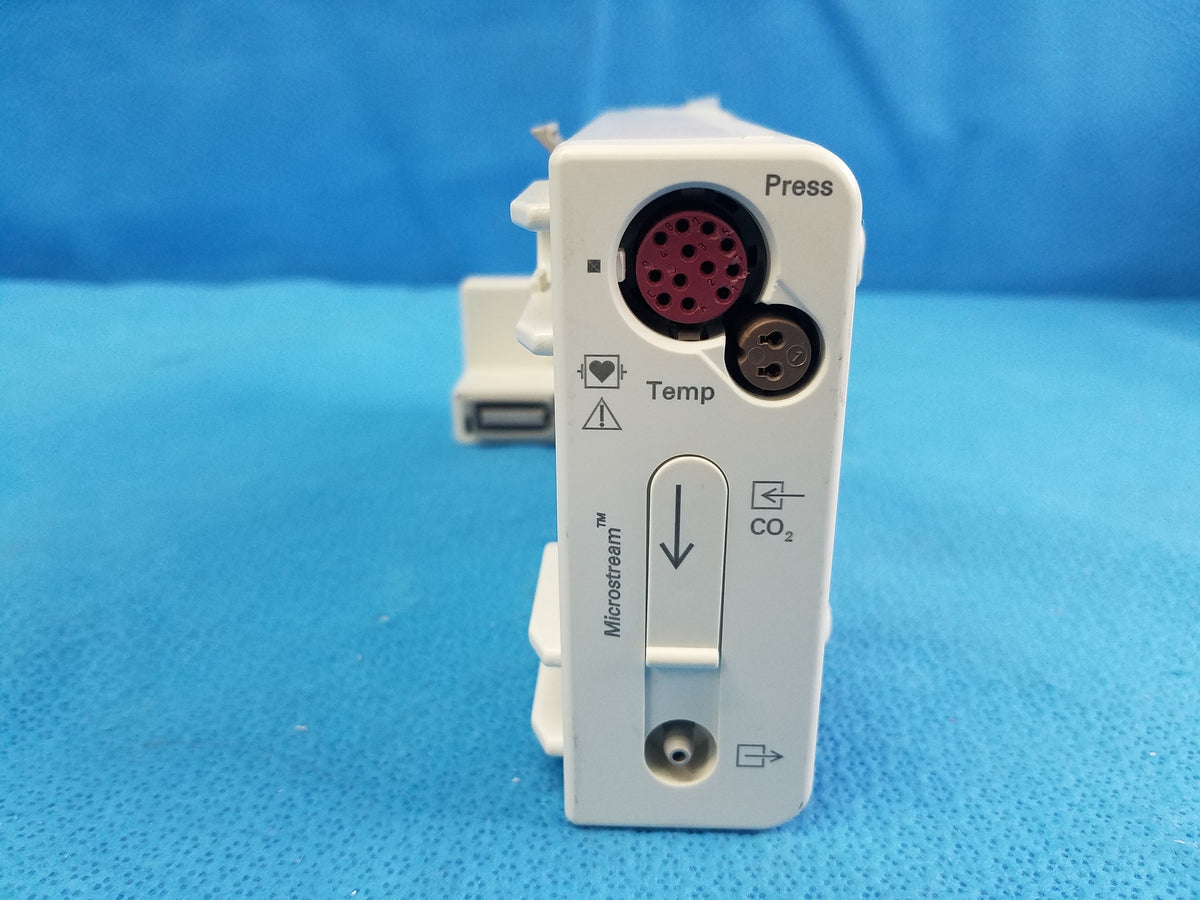 Philips M3015A C06 Microstream Module With CO2 Press Pressure Module