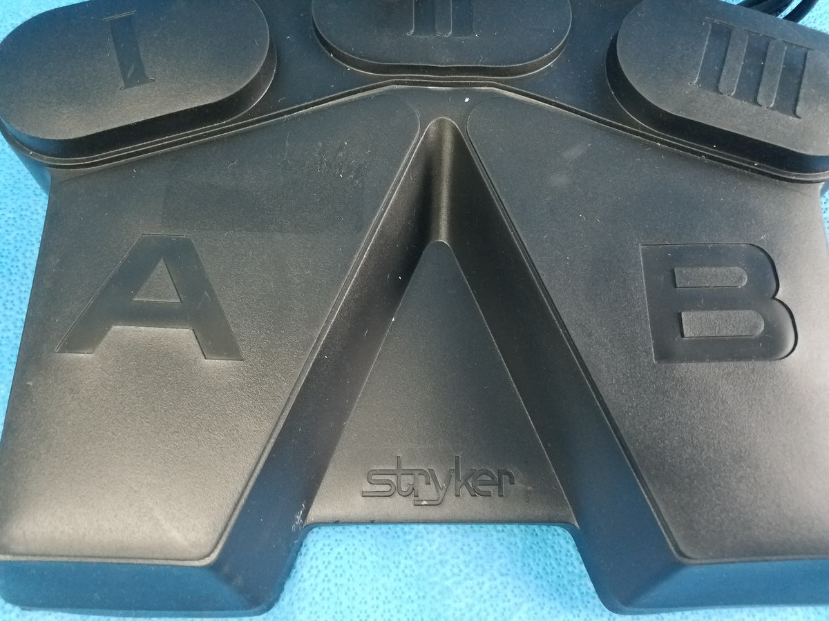 Stryker IPX7 TPS Surgical Footswitch Ref 5100-008-000