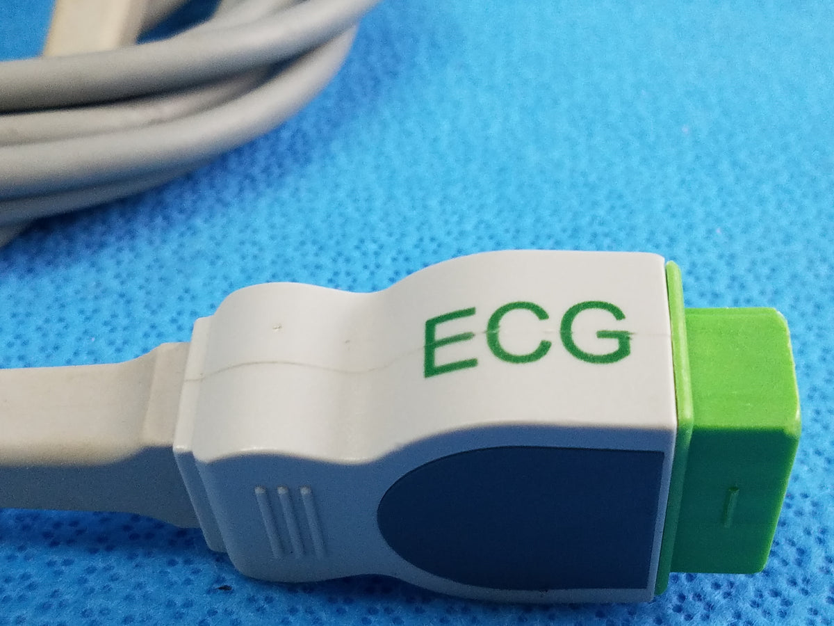 Curebell 3/5 Lead ECG Trunk Cable 11-Pin Connector