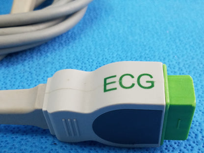 Curebell 3/5 Lead ECG Trunk Cable 11-Pin Connector