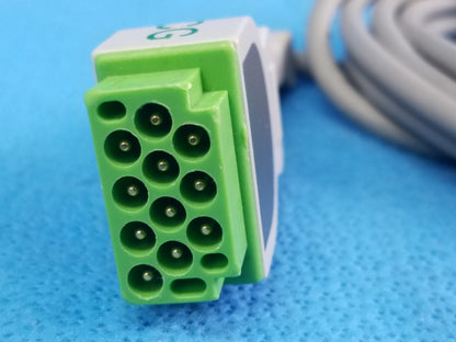 Curebell 3/5 Lead ECG Trunk Cable 11-Pin Connector