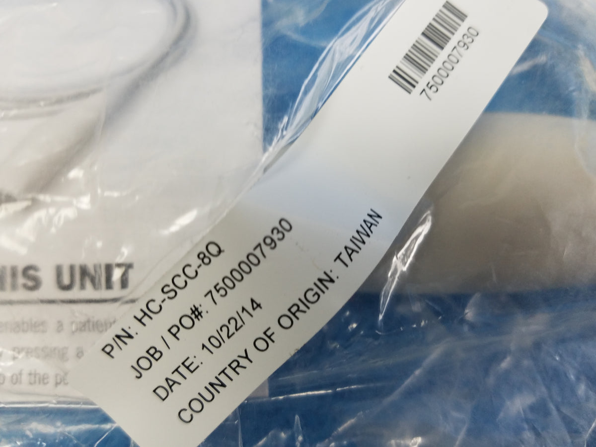 Ascom HC-SCC-8Q Nurse Call Cord Hospital Patient Button Cable