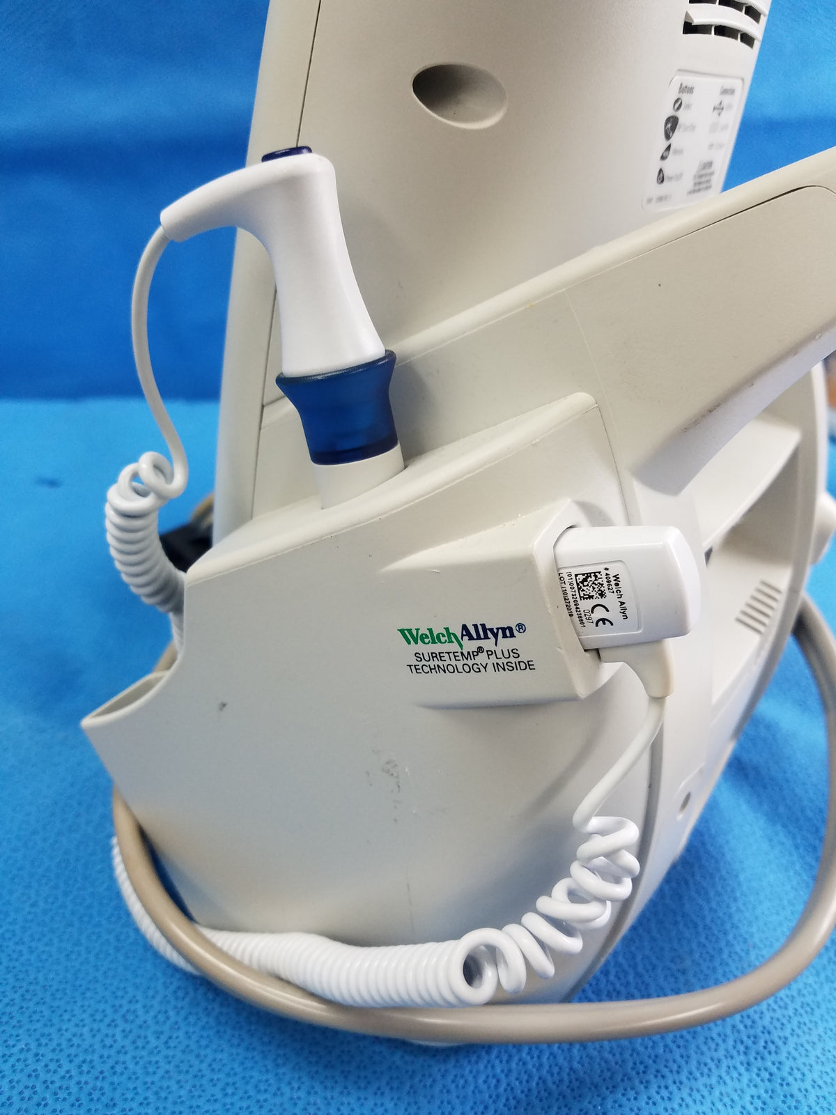 Welch Allyn 45MTO Spot Vital Signs LXI Patient Monitor Ref 901056 With Blood Pressure Cuffs