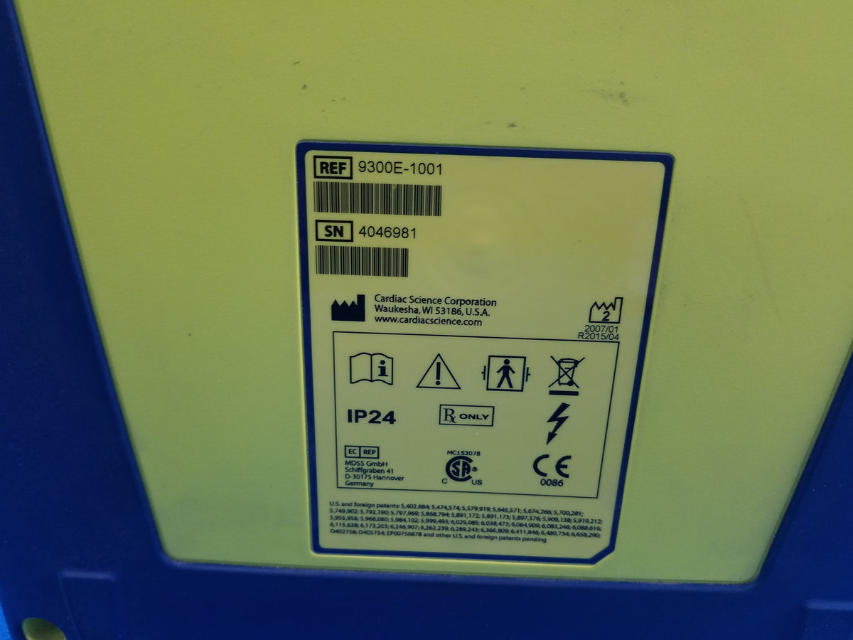 Cardiac Science Powerheart AED G3 Automated External Defibrillator Ref 9300E-1001 - No Battery
