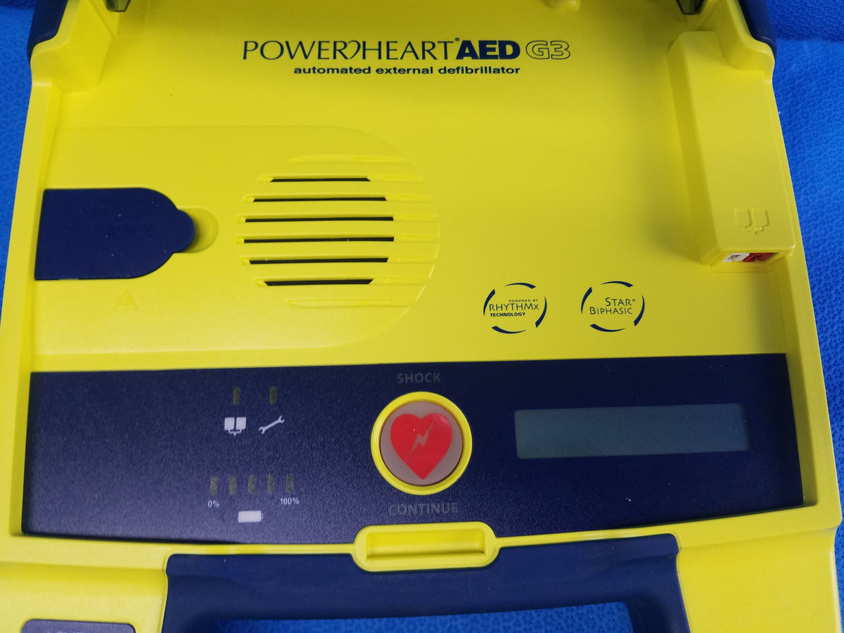 Cardiac Science Powerheart AED G3 Automated External Defibrillator Ref 9300E-1001 - No Battery