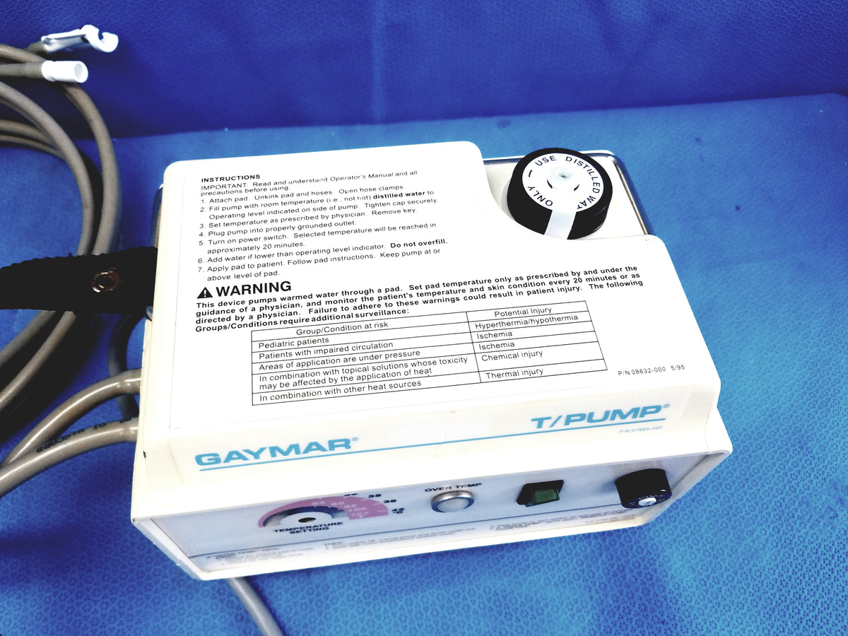 Gaymar T/Pump TP-500 Heat Therapy Pump Patient Temperature Control Unit
