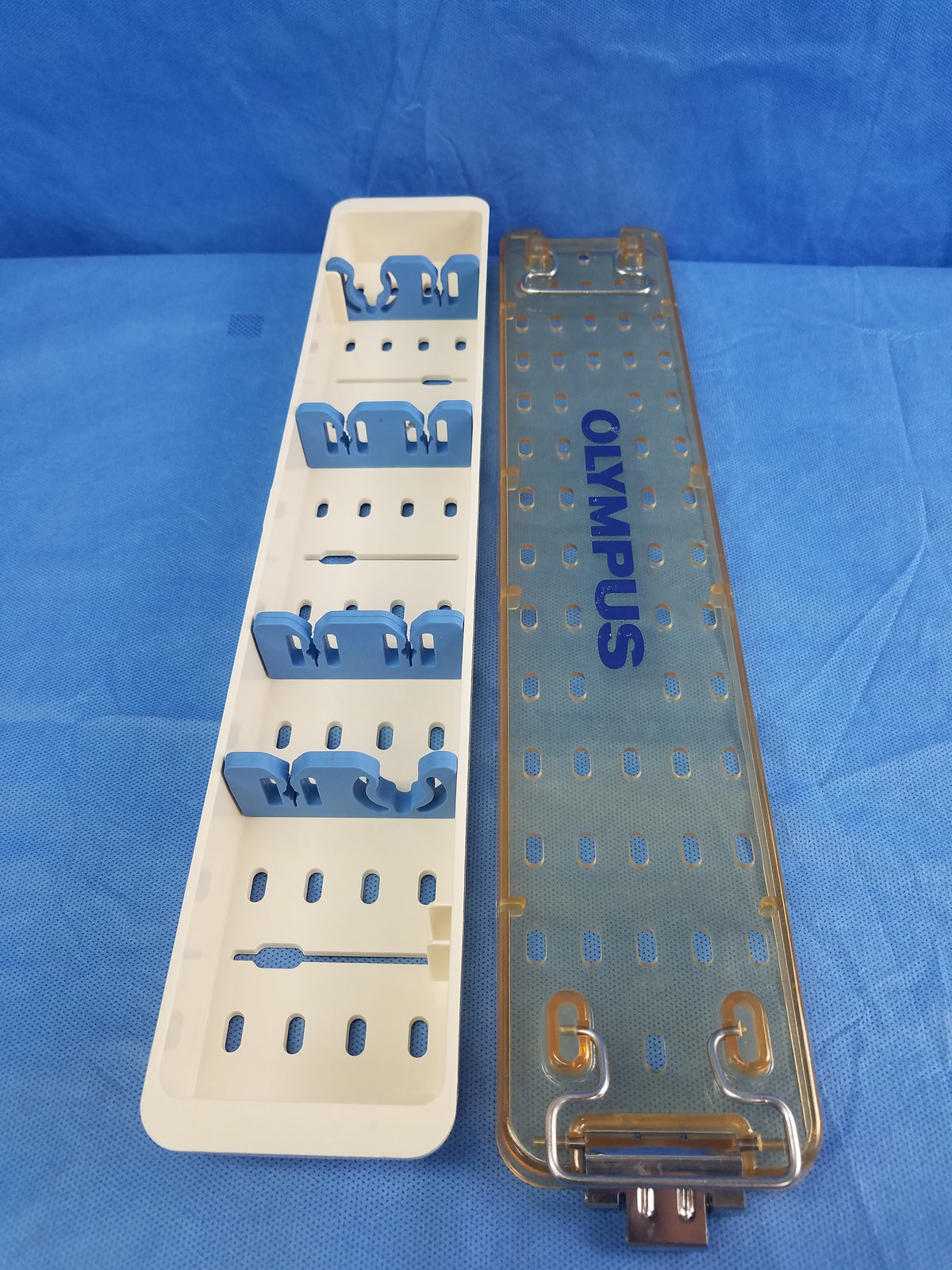 Olympus Autoclave Endoscope Sterilization Tray WA05990A With Lid