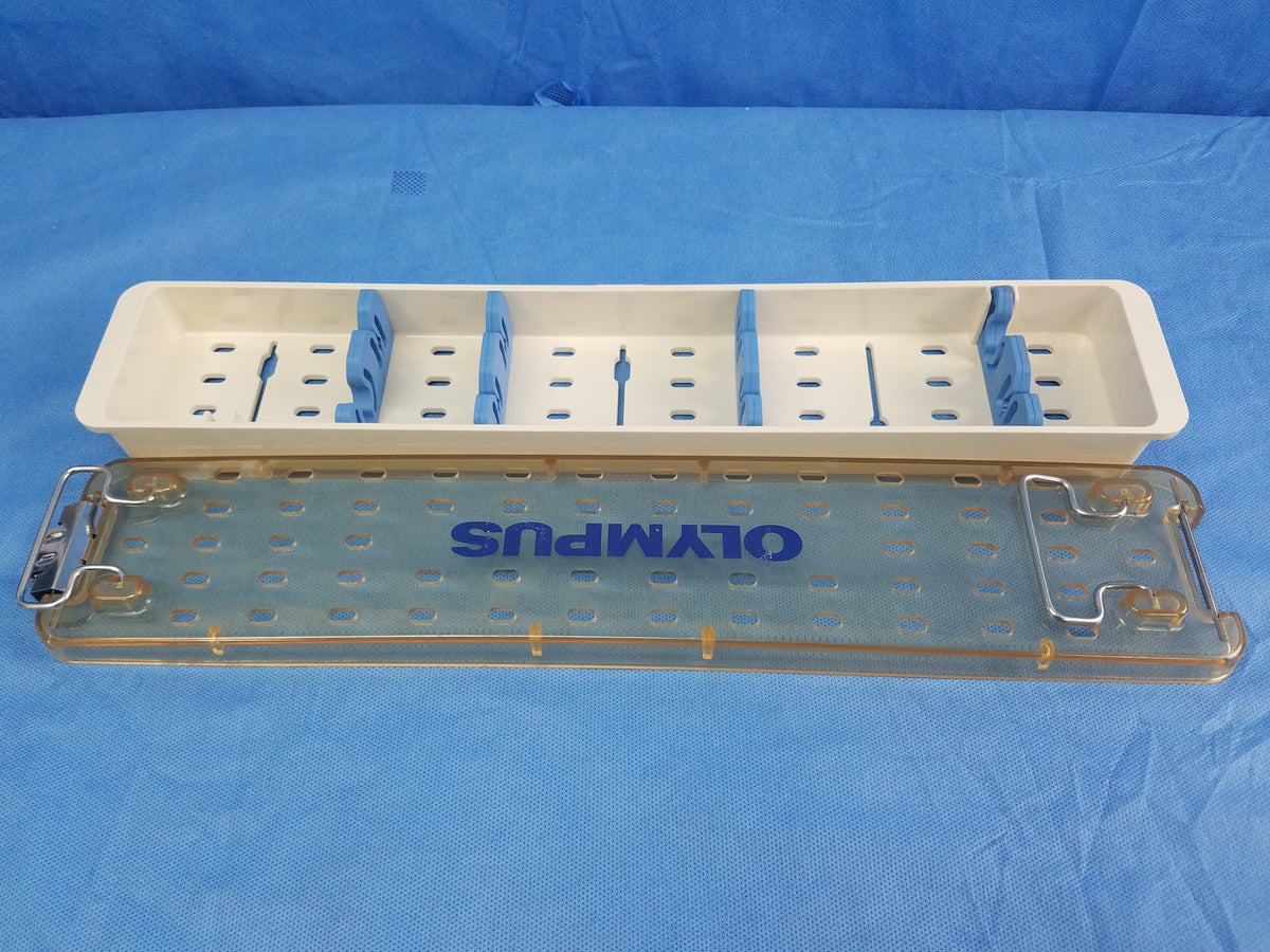 Olympus Autoclave Endoscope Sterilization Tray WA05990A With Lid
