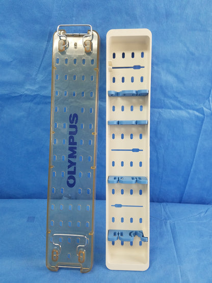 Olympus Autoclave Endoscope Sterilization Tray WA05990A With Lid