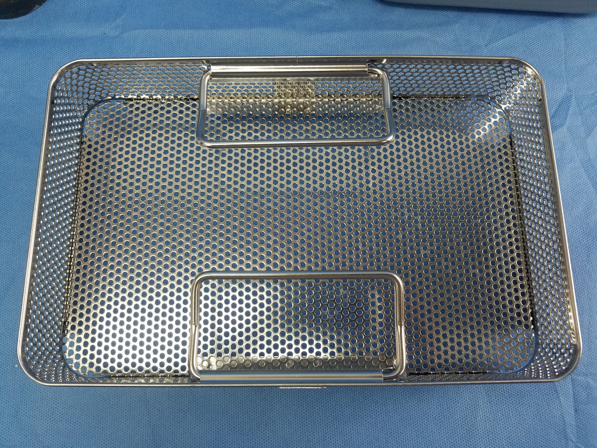 V.Mueller Genesis Sterilization Container With Instrument Basket & Silicone Mat