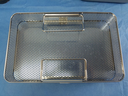 V.Mueller Genesis Sterilization Container With Instrument Basket & Silicone Mat