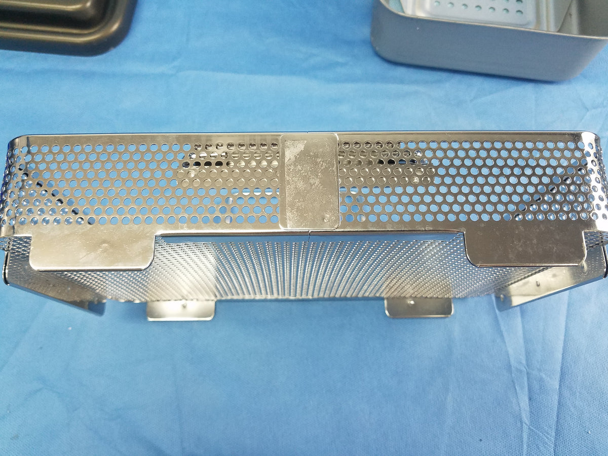 V.Mueller Genesis Sterilization Container With Instrument Basket & Silicone Mat