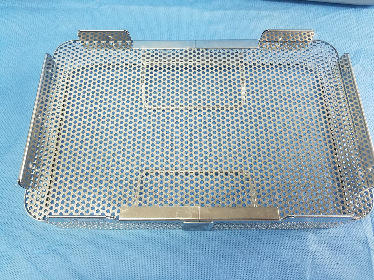 V.Mueller Genesis Sterilization Container With Instrument Basket & Silicone Mat