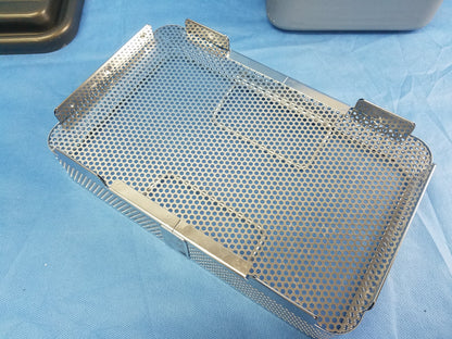 V.Mueller Genesis Sterilization Container With Instrument Basket & Silicone Mat