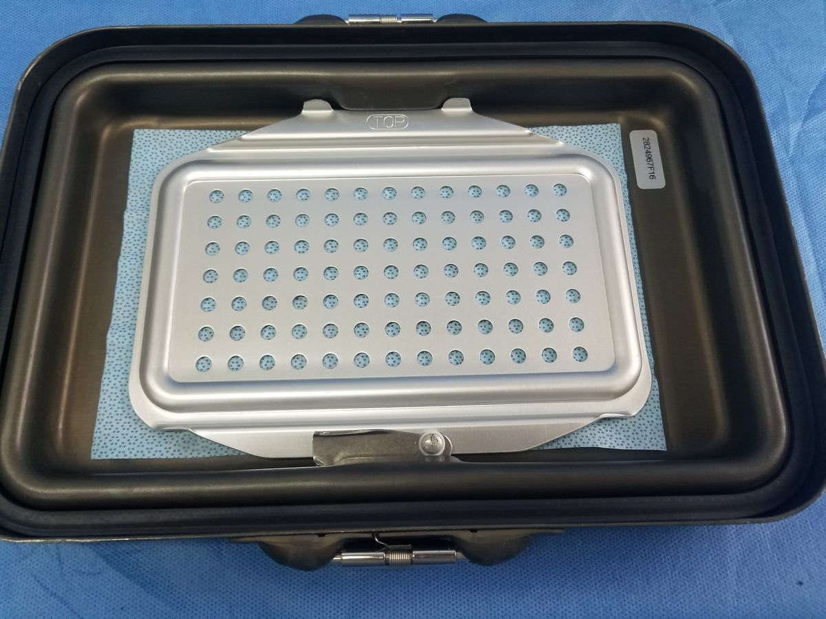 V.Mueller Genesis Sterilization Container With Instrument Basket & Silicone Mat