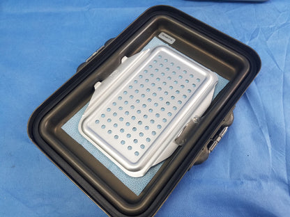 V.Mueller Genesis Sterilization Container With Instrument Basket & Silicone Mat