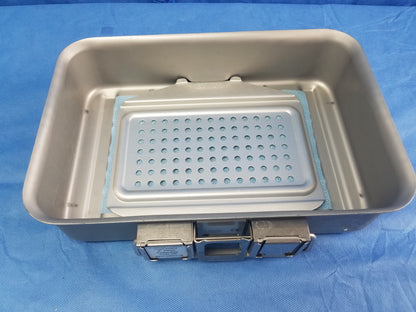 V.Mueller Genesis Sterilization Container With Instrument Basket & Silicone Mat