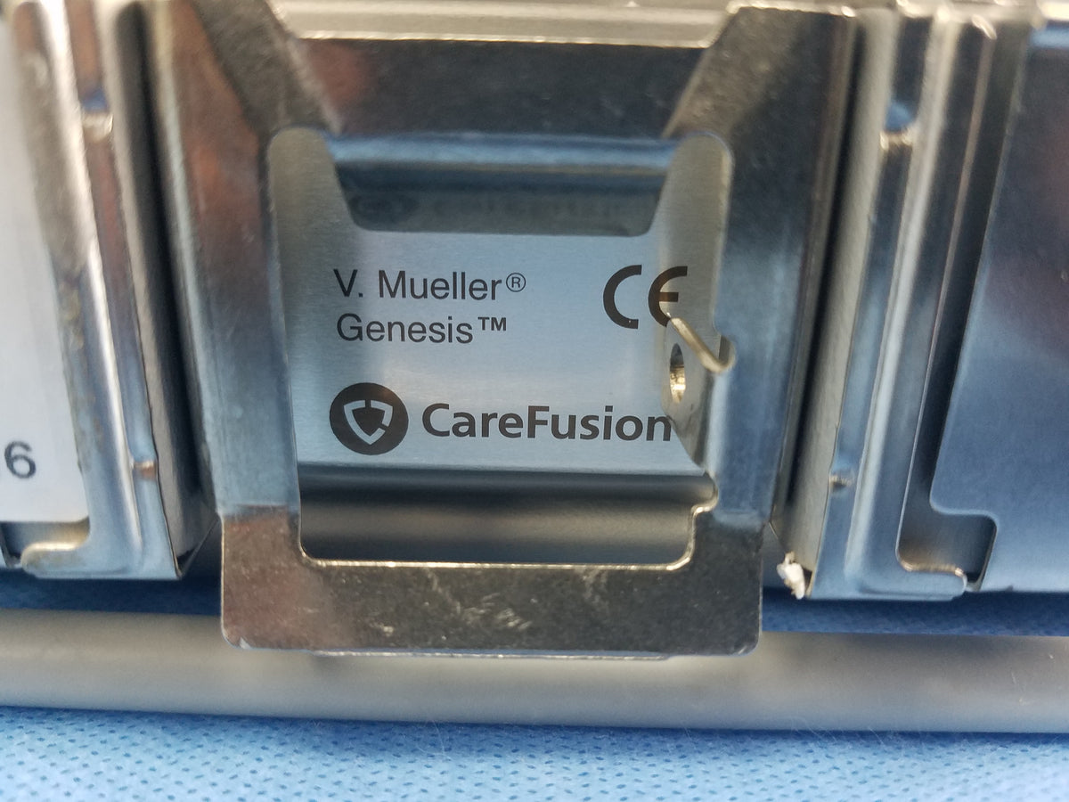 V.Mueller Genesis Sterilization Container With Instrument Basket & Silicone Mat