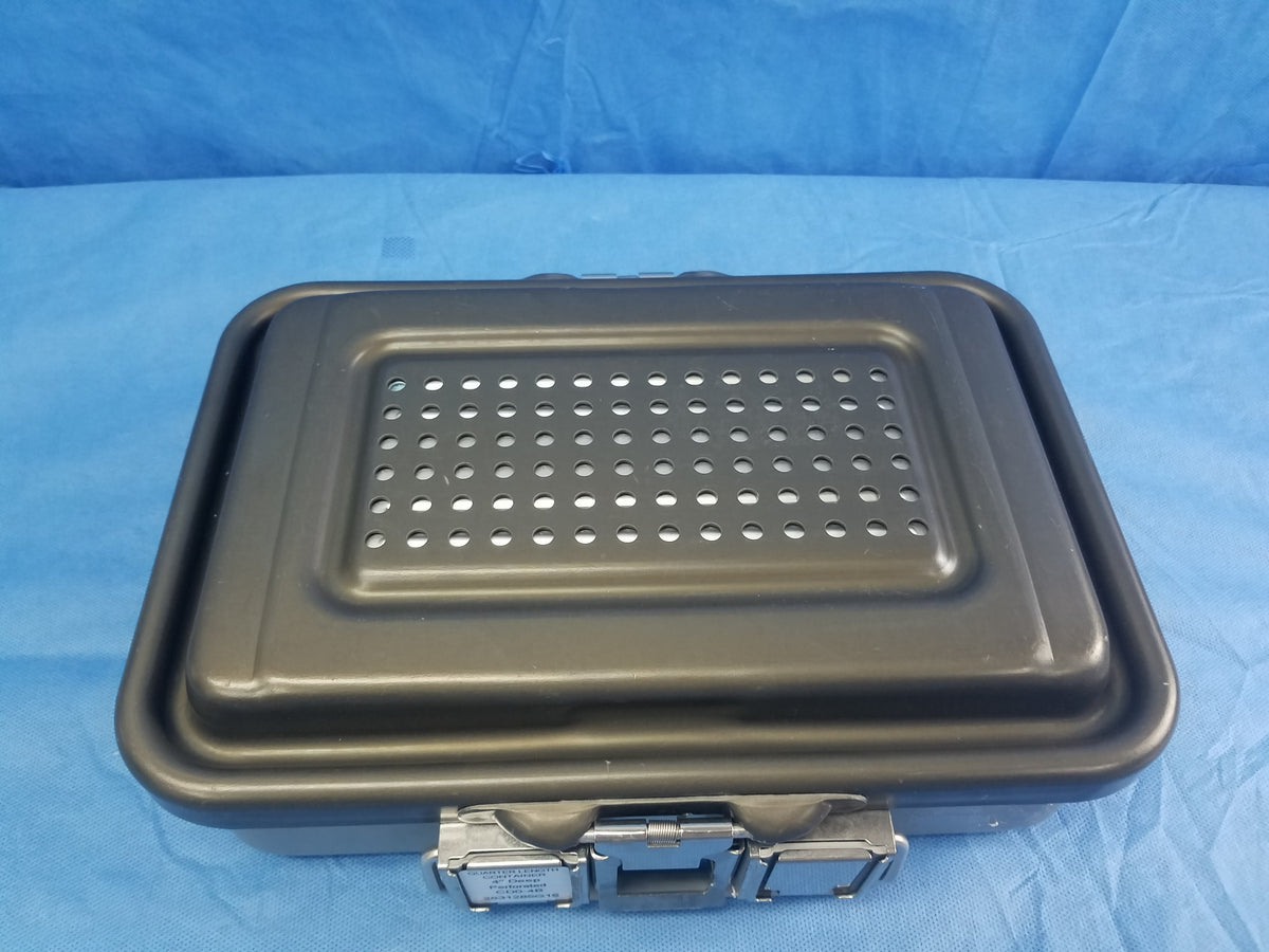 V.Mueller Genesis Sterilization Container With Instrument Basket & Silicone Mat