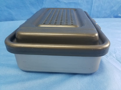 V.Mueller Genesis Sterilization Container With Instrument Basket & Silicone Mat