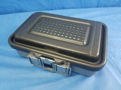 V.Mueller Genesis Sterilization Container With Instrument Basket & Silicone Mat