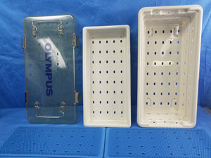 Olympus WA05970A Autoclavable Endoscope Instrument Tray With WA05971A Basket & Mat