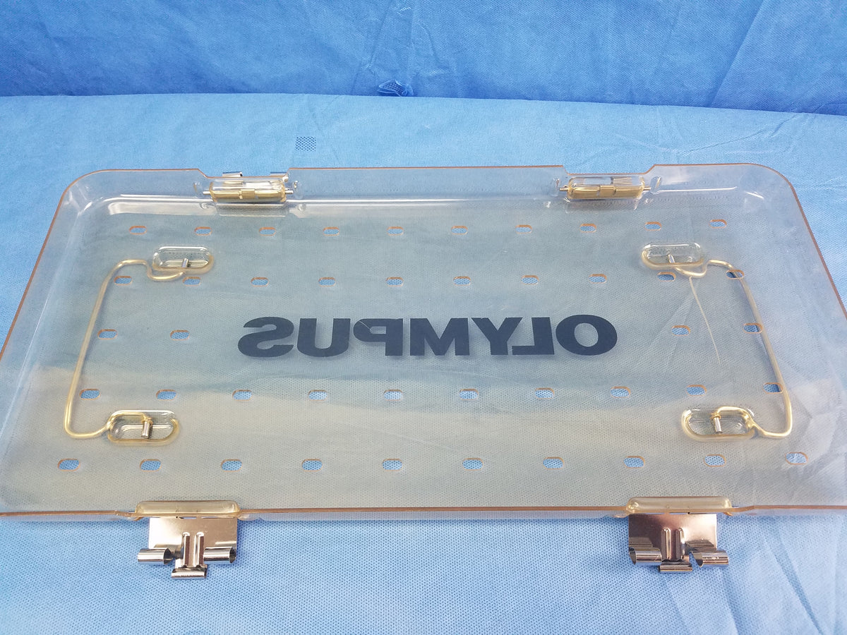 Olympus WA05970A Autoclavable Endoscope Instrument Tray With WA05971A Basket & Mat