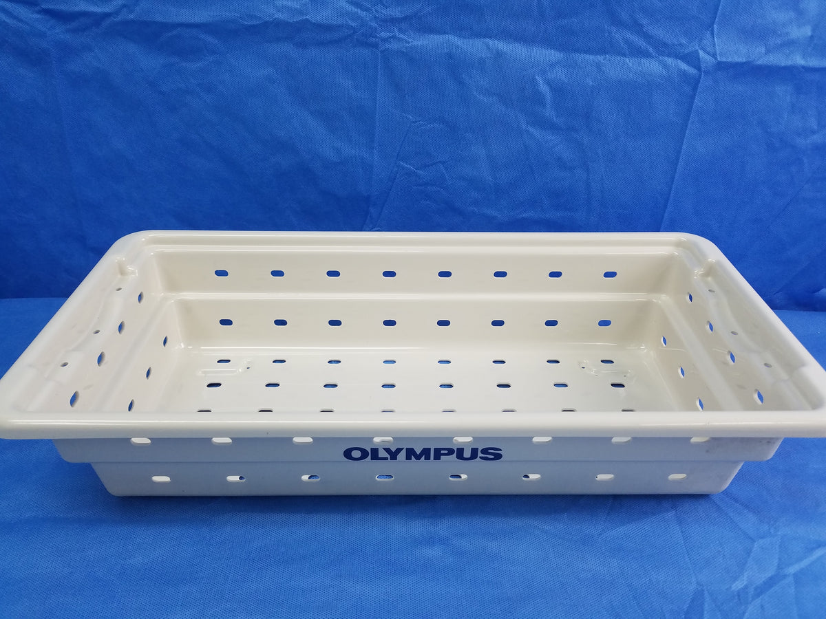 Olympus WA05970A Autoclavable Endoscope Instrument Tray With WA05971A Basket & Mat