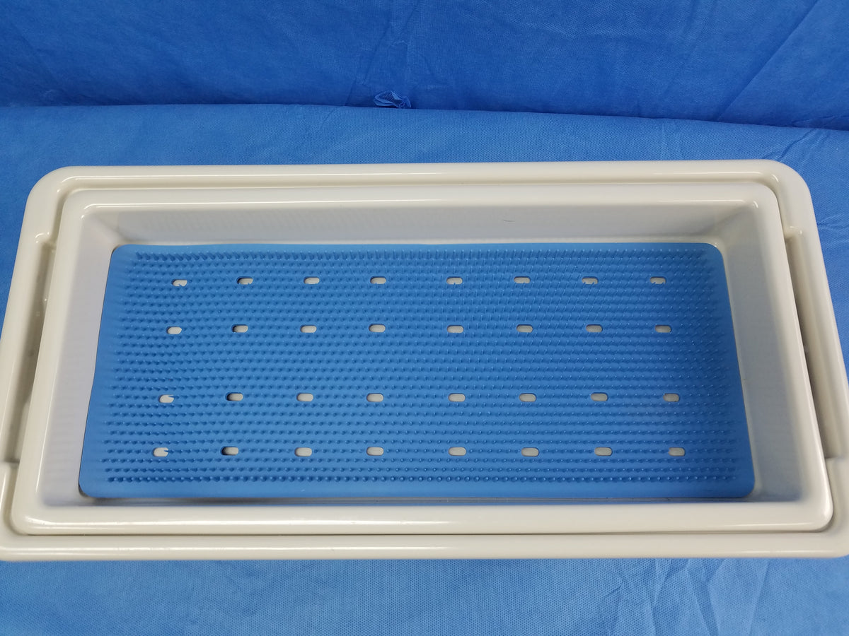 Olympus WA05970A Autoclavable Endoscope Instrument Tray With WA05971A Basket & Mat
