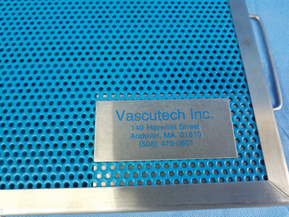 Vascutech Stainless Steel Micro Care Surgical Instruments Case