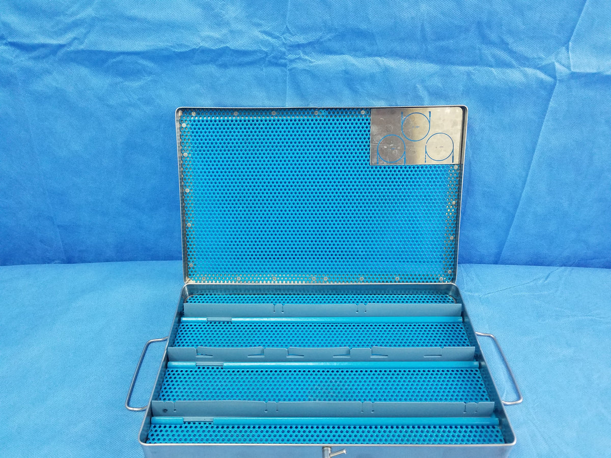 Vascutech Stainless Steel Micro Care Surgical Instruments Case