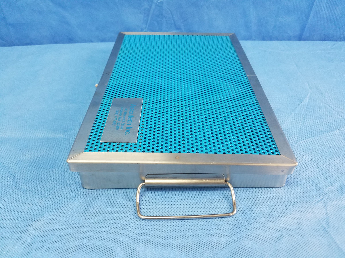 Vascutech Stainless Steel Micro Care Surgical Instruments Case