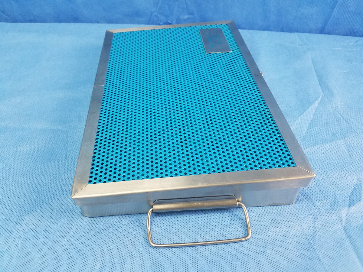 Vascutech Stainless Steel Micro Care Surgical Instruments Case
