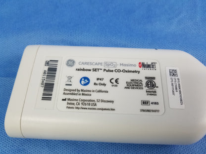GE Masimo Carescape Spo2 Pulse Co-Oximetry Module Ref 4183