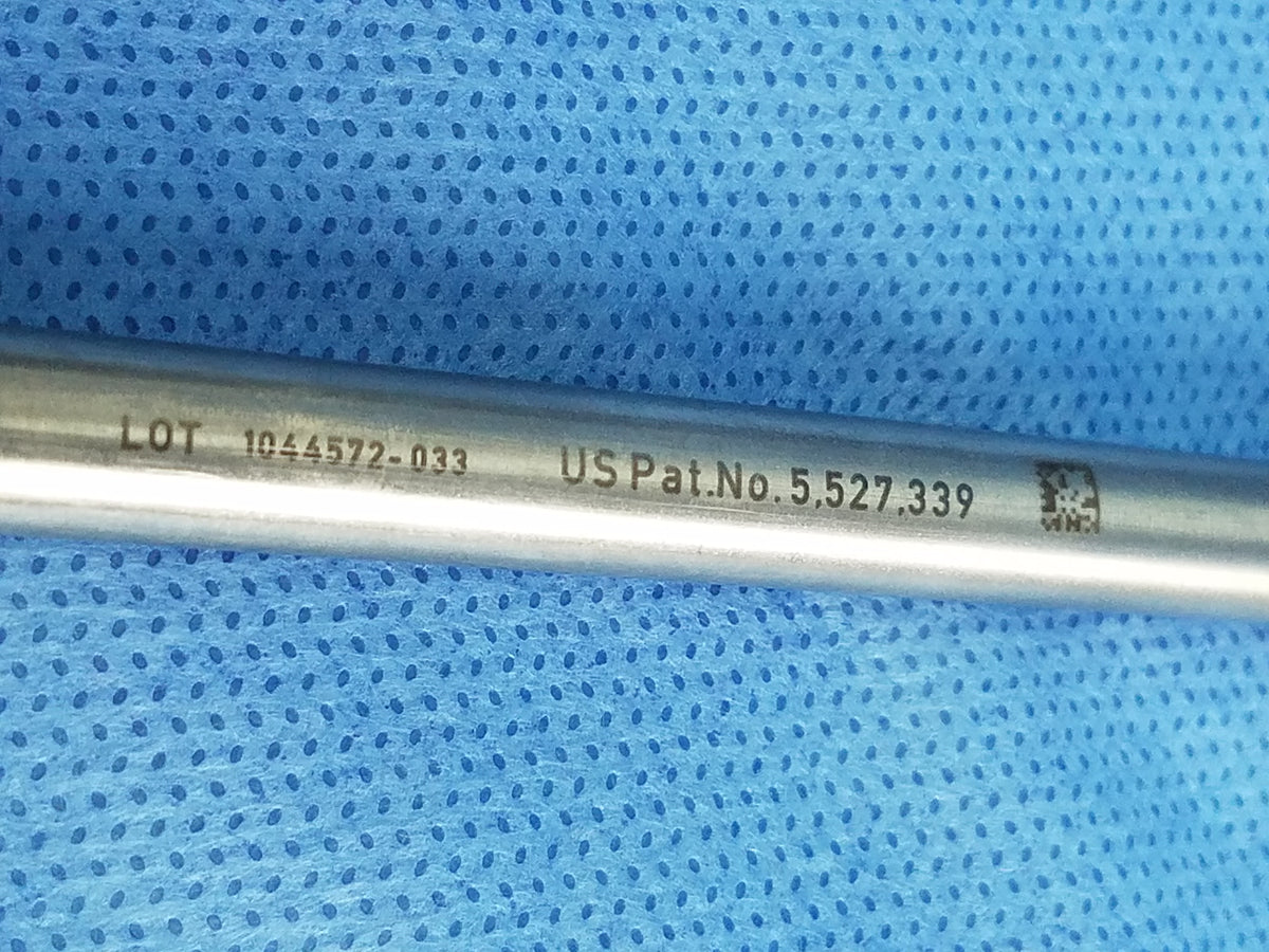 Surgical Endoscopic Grasper Forceps Shaft Patent #5527339