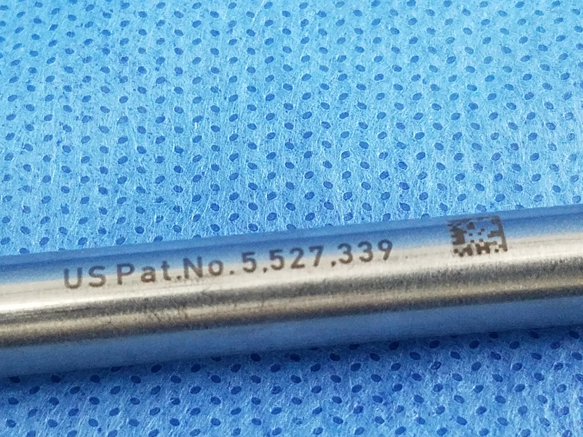 Surgical Endoscopic Grasper Forceps Shaft Patent #5527339