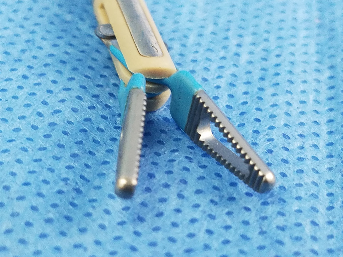Bissinger Encision BP7604 Laparoscopic Bipolar Coagulation Forceps Fenestrated Grasper