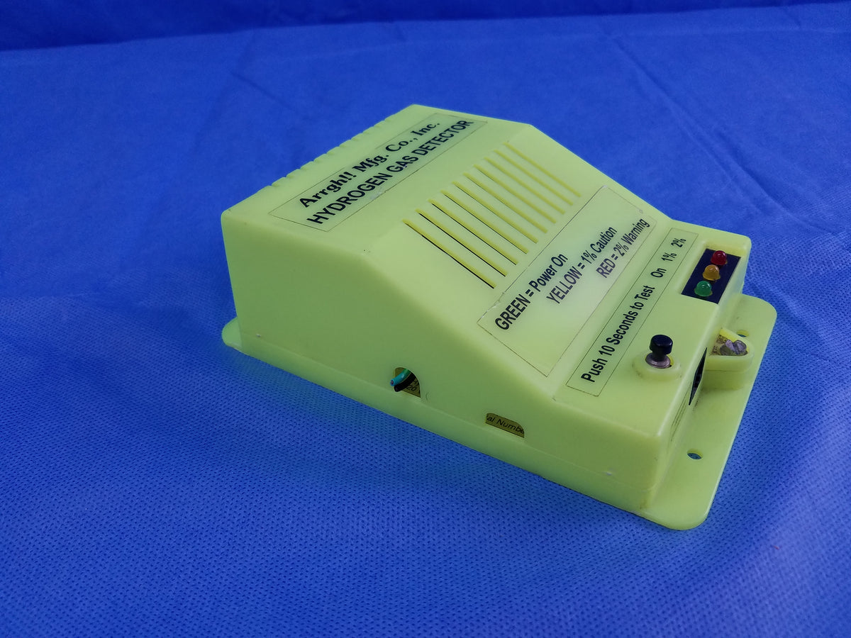Arrgh Mfg Mark IV Hydrogen Gas Detector Battery Room Safety Alarm
