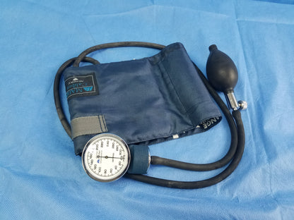 Mabis Caliber Artery Adult Blood Pressure Cuff With Aneroid Sphygmomanometer