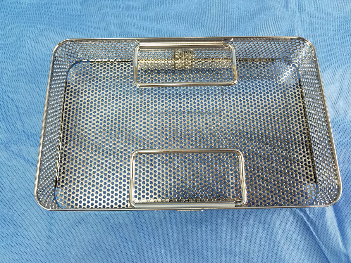 V.Mueller Genesis Sterilization Container With Basket & Silicone Mat
